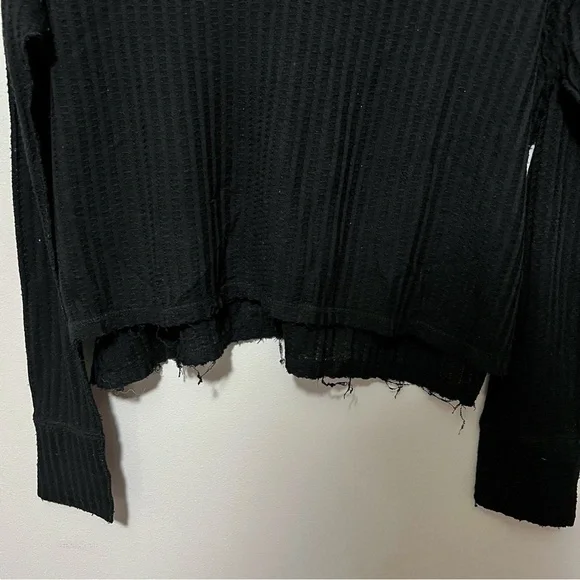 We The Free | Free People Cropped Thermal with Cowl Neck - Picture 5 of 7
